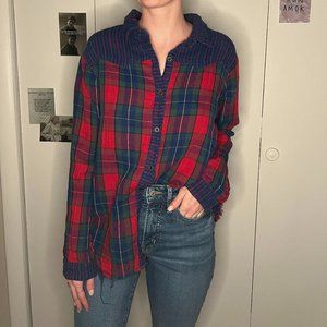 Free People Lightweight Flannel